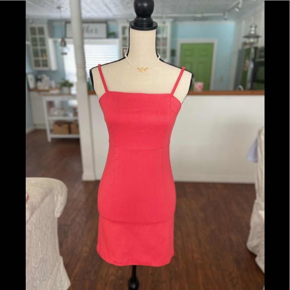 Red Mini Y2K Dress M💋🌹